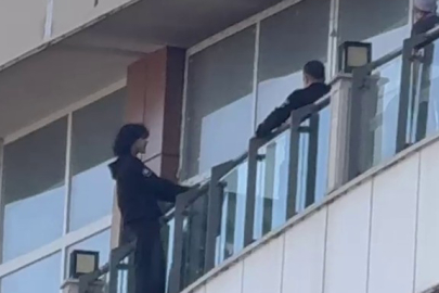 AVM’de intihar girişimi : Polis genci ikan etti