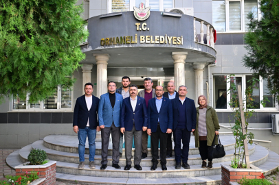 Başkan Yılmaz’dan Orhaneli Belediye Başkanı Tayır’a Ziyaret