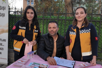 Siirt'te bu sene 40 olan organ bağış sayısı 374'e çıkartıldı