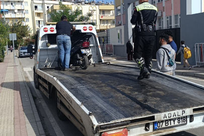 Plakasız, ehliyetsiz abartılı egzozla motosiklet süren sürücü ve araç sahibine toplam 63 bin 326 TL ceza kesildi
