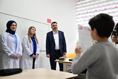 Başkan Yılmaz, Nar Çiçeği Anaokulu’nda Miniklerle Buluştu