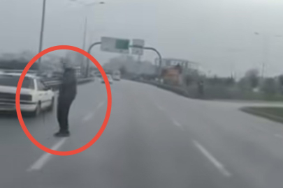Yolun Karşısına Geçmek İsterken Ölümden Döndü