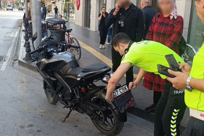 Motosiklet Sürücüsü Cezadan Kaçamadı