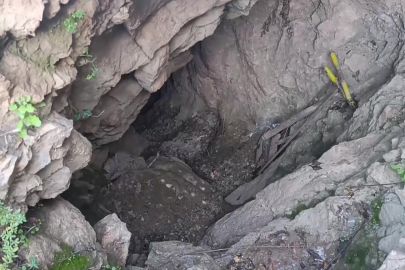 Ferhat Dağı’nın Eteklerinde Tünel Bulundu