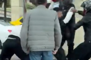 Motorcular Tekme Tokat Birbirine Girdi