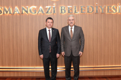 Bursa Valisi Erol Ayyıldız Osmangazi Belediyesi’nde Ziyarette Bulundu