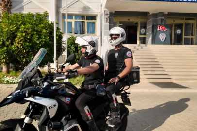 Motosikletli Polis Timleri Görev Başında