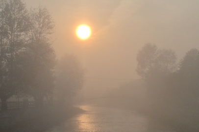 Düzce'de sabah saatlerinde göz güzü görmüyor
