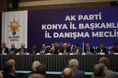 AK Parti Konya İl Başkanlığı 31 ilçede seferberlik başlatıyor