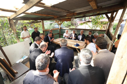 Başkan Büyükakın'dan acılı ailelere taziye ziyareti: "Bu acı hepimizin"