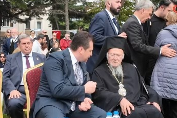 Silivri'de "Son Aziz" Nektarios'u anmak için ayin düzenlendi