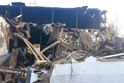 Tek Katlı Evde Çıkan Yangın Panik Yarattı