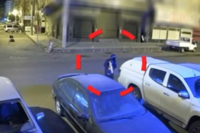 Suç örgütü üyelerinin kurşunlama eylemleri güvenlik kameralarına yansıdı