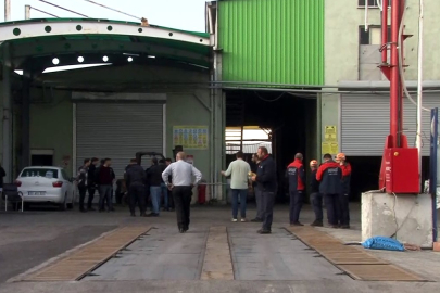 Yağ fabrikasında patlama! Yaralılar var