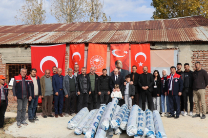 Oltu’da yırtık seralar yüzde 50 hibe desteğiyle yenilendi