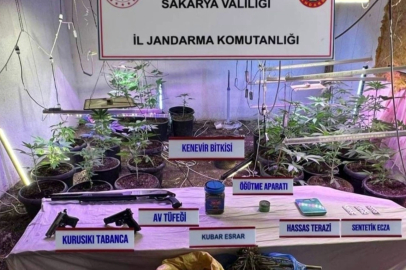 Sakarya'da jandarmadan uyuşturucu operasyonu: 2 tutuklama