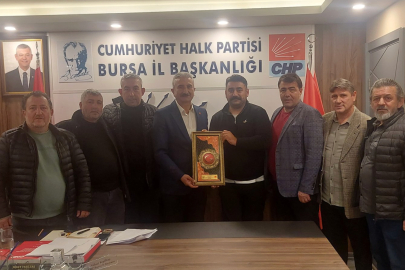 Spor Kulüplerinden CHP Bursa İl Başkanlığı’na Ziyaret