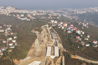 28 kilometre uzunluğundaki Kanuni Bulvarı inşaatında çalışmalar sürüyor