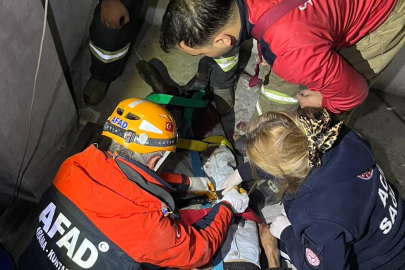 Yaşlı Adamın Yardımına Ekipler Yetişti