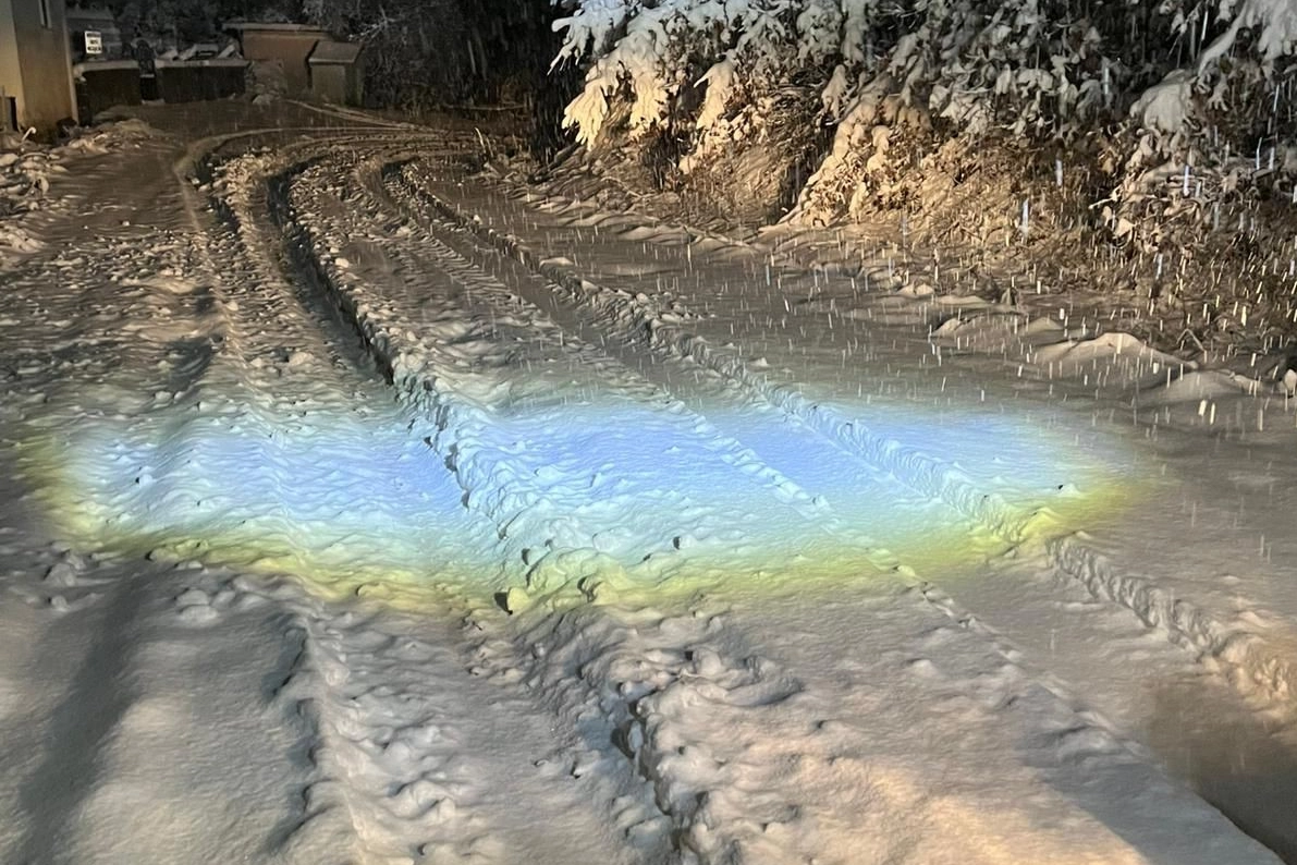 Ordu-Sivas kara yolu kar yağışı nedeniyle ulaşıma kapandı