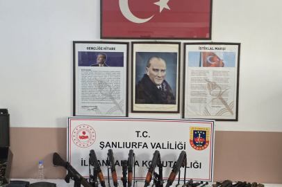 Şanlıurfa'da Silah Kaçakçılığına Geçit Yok