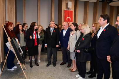 Osmangazi’de Anlamlı 10 Kasım Etkinliği: “Balkanlar’da Açan Çiçek” Sergisi Açıldı