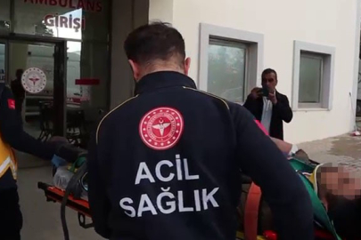 Otomobil Şarampole Yuvarlandı: 5 Yaralı