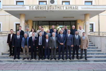 Başkan Bozbey Burada: İlk Durak Gürsu Kaymakamlığı