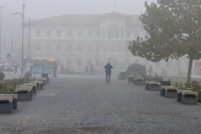 Sis, Kentin Üzerine Adeta Perde Çekti