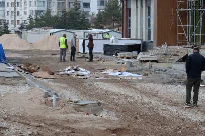 Malatya'da şantiyede kavga