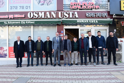 Başkan Erol, Bursa Caddesi Esnafıyla Kahvaltıda Bir Araya Geldi