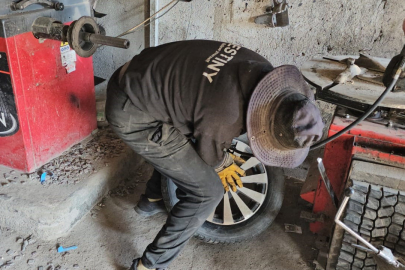 Lastikçilerde Yoğunluk Başladı