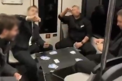 Bursa Metrosunda İlginç Görüntü