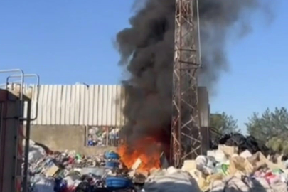 Hurdacıda Çıkan Yangın Panik Yarattı