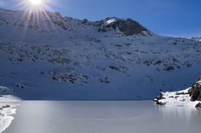 Artabel Gölleri'nde Kış: 20'den Fazla Göl Dondu