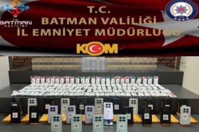 Batman’da çok sayıda gümrük kaçağı malzeme ele geçirildi
