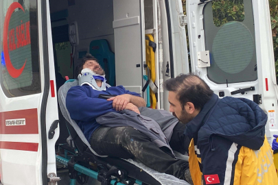 Panelvan ile Motosiklet Çarpıştı: 1 Yaralı