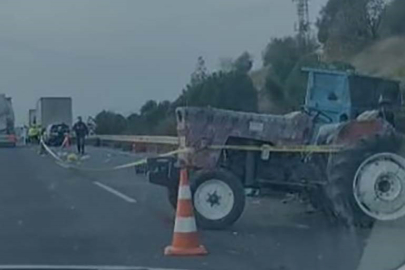 Akhisar'da feci kaza: 1 ölü, 8 yaralı