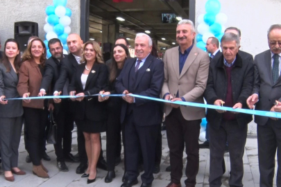 Modern pazar alanı, Balat Mahallesi'nde düzenlenen törenle hizmete açıldı