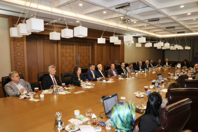 2050 Vizyonlu Çevre Düzeni Planı İçin Sanayi Temsilcileriyle Buluşma