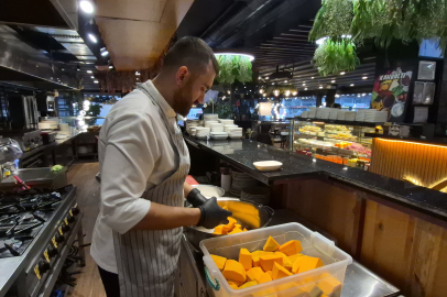 Düzce kestane kabağı tatlısının sırrı "kısık ateşte" gizli