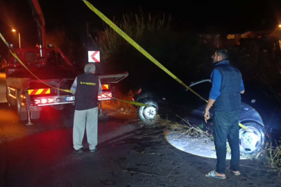 Alkollü Sürücü Kanala Uçtu