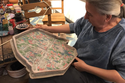 Bursa'nın İznik ilçesi, tarihi bir ziyaret öncesi anlamlı bir esere ev sahipliği yapıyor