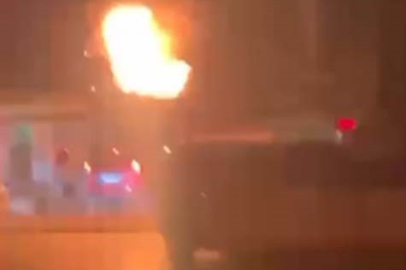 İzmir'de silahlı ve patlayıcı maddeli saldırı anı kamerada