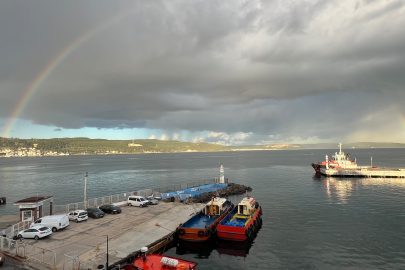 Çifte Gökkuşağı İzleyenleri Büyüledi