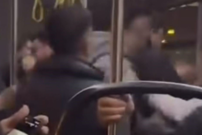 Otobüste Tekme Tokat Kavga