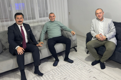 Başkan Özel’den Ameliyat Olan Hikmet Daş'a Geçmiş Olsun Ziyareti