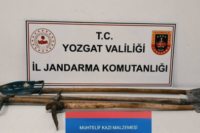 Kaçak Kazı Yapanlara Baskın