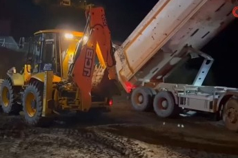 İnşaat alanında göçük meydana geldi