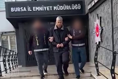 Bursa'da 56 yıl hapis cezasıyla aranan firariye yakalandı